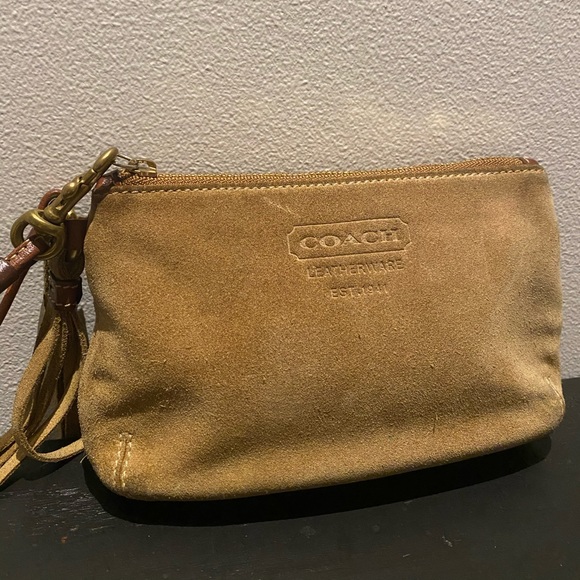 Coach suede wristlet - Picture 5 of 5